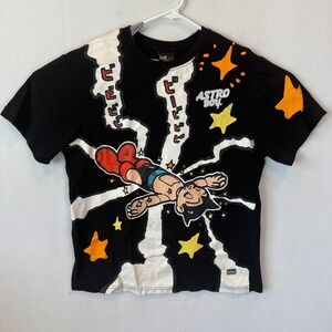 Lot29 Astro Boy Graphic T-Shirt Black Large Tezuka Productions Anime Streetwear